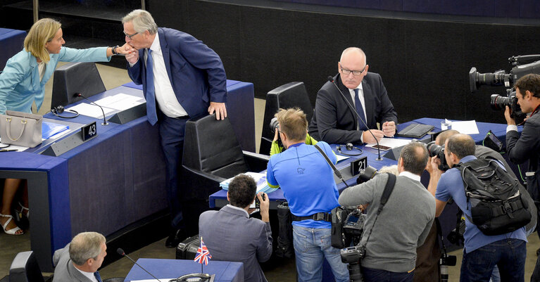 Fotografie 43: State of the Union 2016 - Statement by the President of the Commission - Plenary session week 37 at the EP in Strasbourg