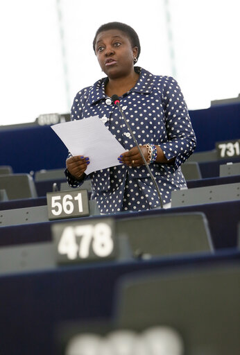 Photo 2 : Plenary session in Strasbourg - Week 27  2016. Explanations of votes