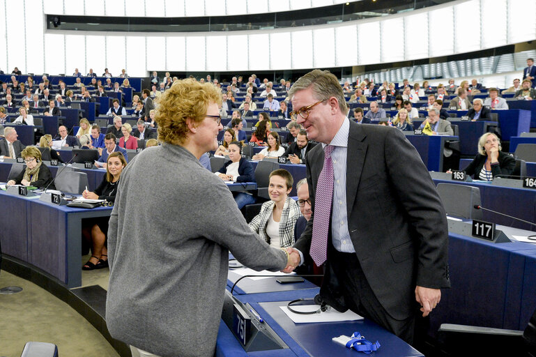 Photo 4 : Hearing of Sir Julian King, Commissioner-designate (Security Union) and vote.