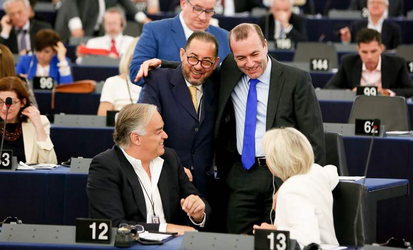 Photo 25 : Plenary session in Strasbourg - Week 27  2016. Votes