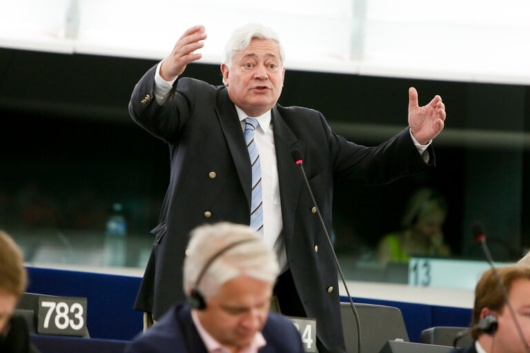 Photo 20 : Plenary session in Strasbourg - Week 27  2016. Votes