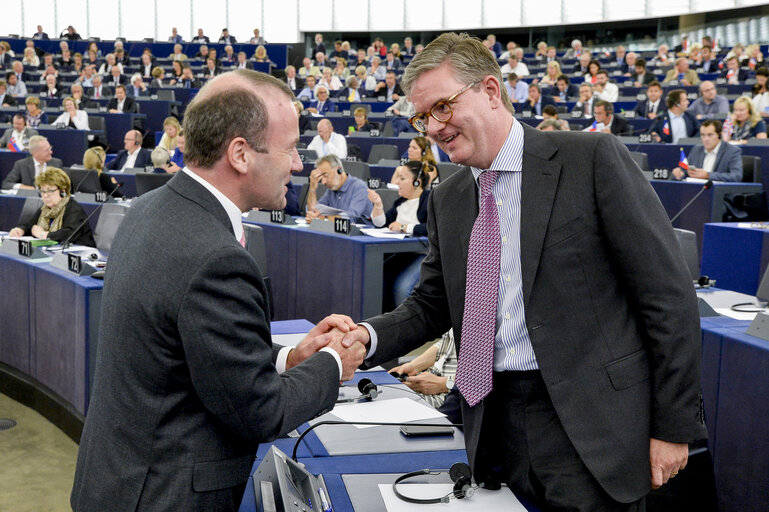 Photo 5 : Hearing of Sir Julian King, Commissioner-designate (Security Union) and vote.