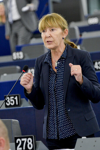 Photo 19: Plenary session week 37 2016 in Strasbourg - Debates on cases of breaches of human rights, democracy and the rule of law (Rule 135) - Zimbabwe