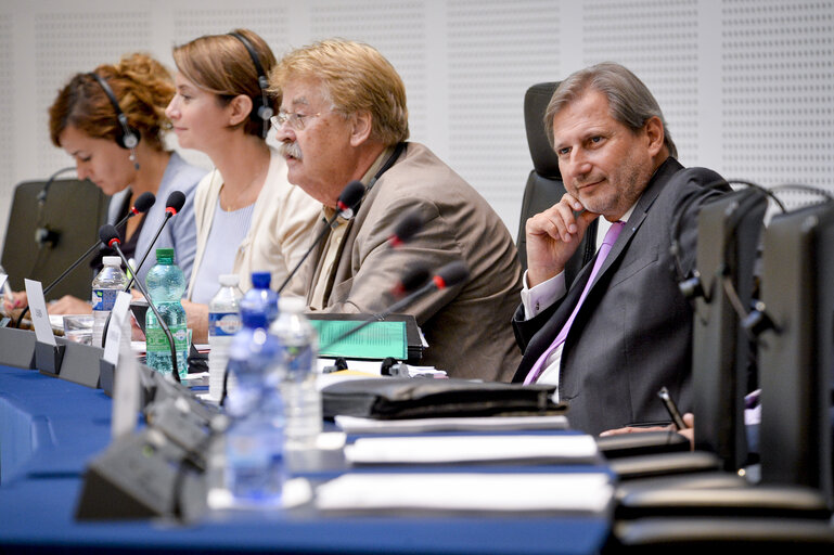 Suriet 3: Johannes HAHN, Commissioner for ENP and Enlargement Negociations