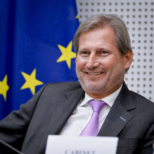 Suriet 7: Johannes HAHN, Commissioner for ENP and Enlargement Negociations