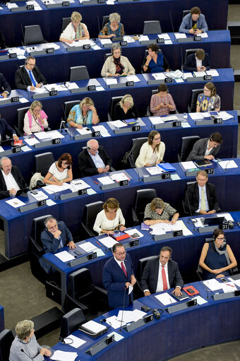 Fotografie 4: State of the Union 2016 - Statement by the President of the Commission - Plenary session week 37 at the EP in Strasbourg