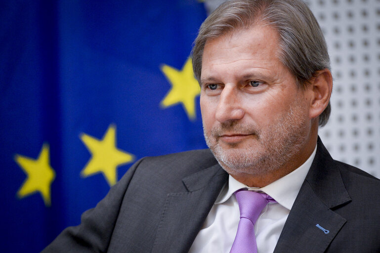 Suriet 8: Johannes HAHN, Commissioner for ENP and Enlargement Negociations