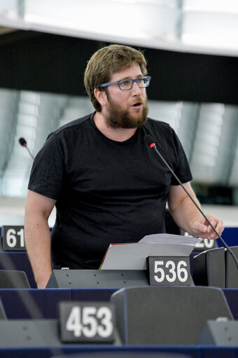 Photo 7: Plenary session week 37 2016 in Strasbourg - Debates on cases of breaches of human rights, democracy and the rule of law (Rule 135) - Philippines