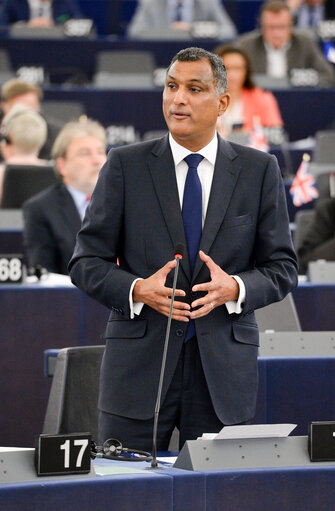 Fotografie 2: State of the Union 2016 - Statement by the President of the Commission - Plenary session week 37 at the EP in Strasbourg