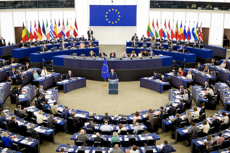 Fotografie 38: State of the Union 2016 - Statement by the President of the Commission - Plenary session week 37 at the EP in Strasbourg