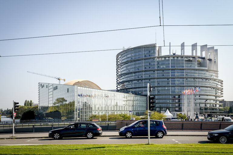 Billede 16: Rehabilitaition of the roof of EP building in Strasbourg