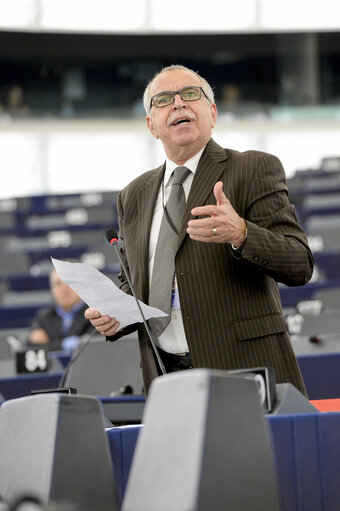 Fotografija 18: Plenary session week 37 2016 in Strasbourg - Situation in Turkey Statement by the Vice-President of the Commission/High Representative of the Union  for Foreign Affairs and Security Policy