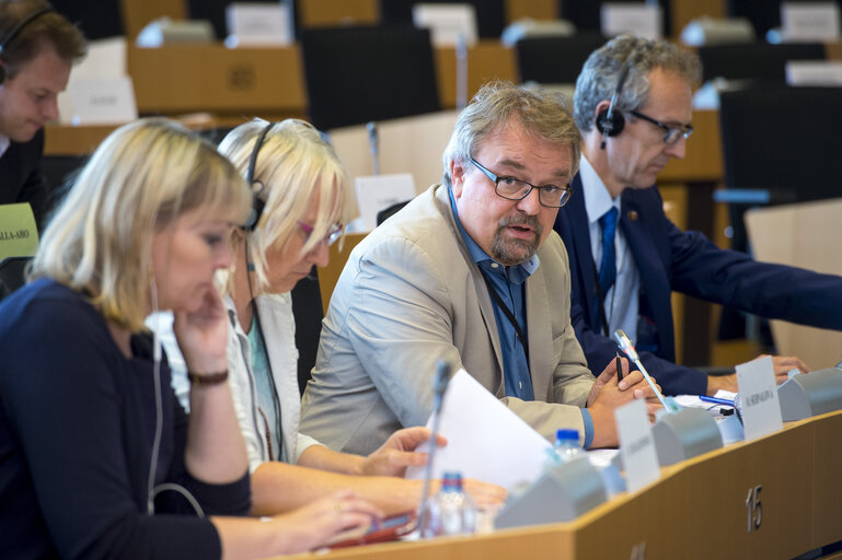 Photo 12 : EP Committee on the Internal Market and Consumer Protection - Vote on Control of the acquisition and possession of weapons