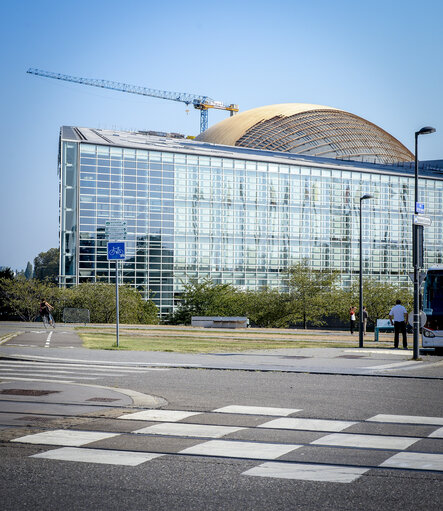 Billede 14: Rehabilitaition of the roof of EP building in Strasbourg