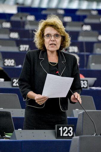 Photo 23: Plenary session week 37 2016 in Strasbourg - Debates on cases of breaches of human rights, democracy and the rule of law (Rule 135) - Zimbabwe