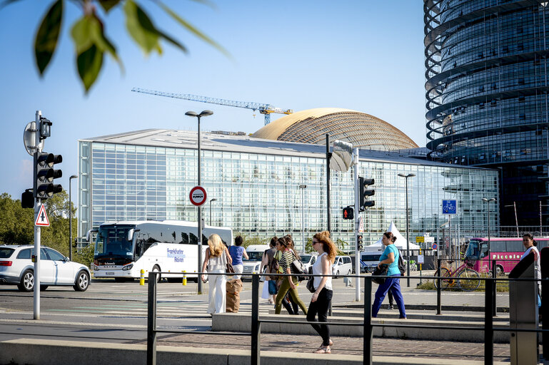 Billede 13: Rehabilitaition of the roof of EP building in Strasbourg