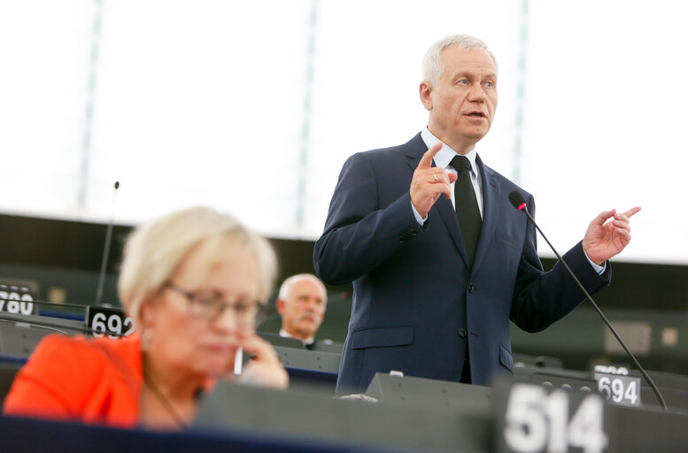 Foto 9: Plenary session week 37 2016 in Strasbourg - Explanation of votes