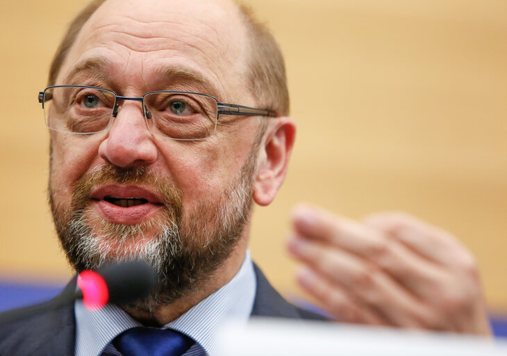 Fotografie 7: Official visit of Slovak Prime Minister to the European Parliament in Strasbourg.