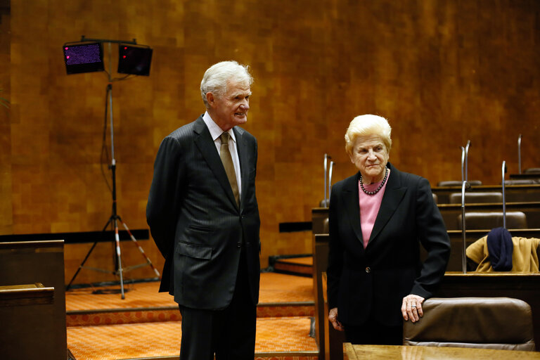 Photo 25 : Roundtable on First hemicycle of the European Parliament in Luxembourg