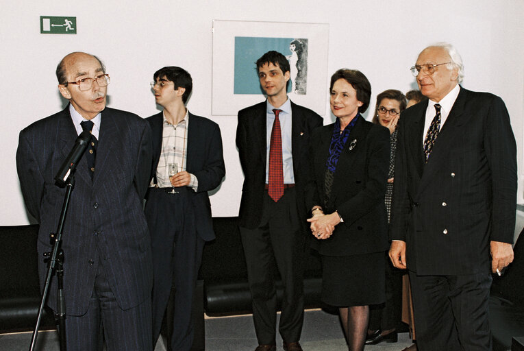 Meeting at the European Parliament in Brussels