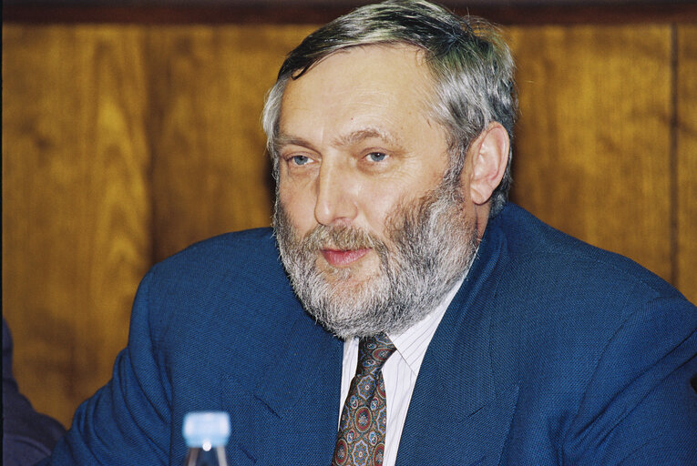 Fotografija 3: Hearing of Franz FISCHLER (Austria), Commissioner designate for Agriculture