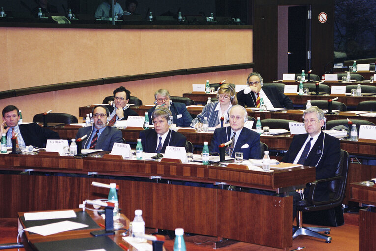 Fotografija 4: Meeting at the European Parliament in Strasbourg