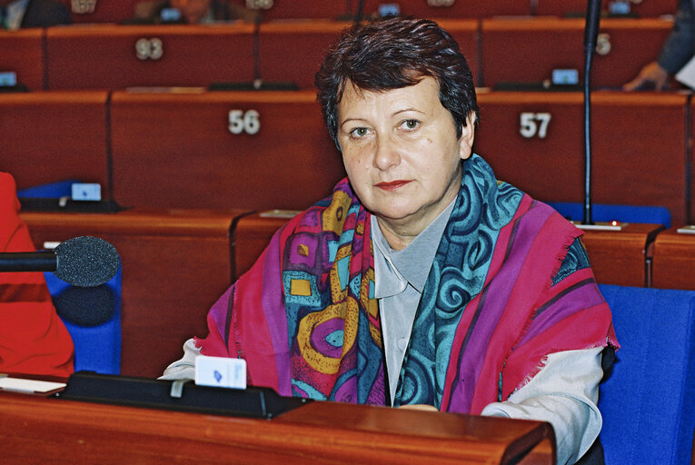 Plenary session in Strasbourg