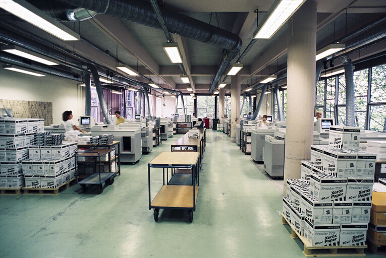 The EP printing service of Strasbourg