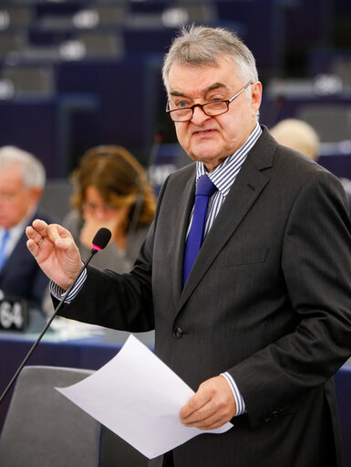 Photo 30: Plenary session week 40 2016 in Strasbourg - Preparation of the European Council meeting of 20 and 21 October 2016. Council and Commission statements