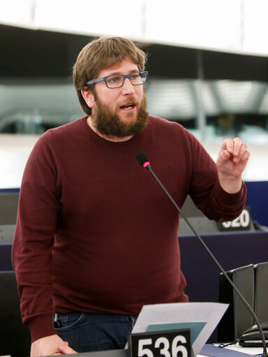 Fotogrāfija 2: Plenary session week 40 2016 in Strasbourg - Preparation of the European Council meeting of 20 and 21 October 2016. Council and Commission statements