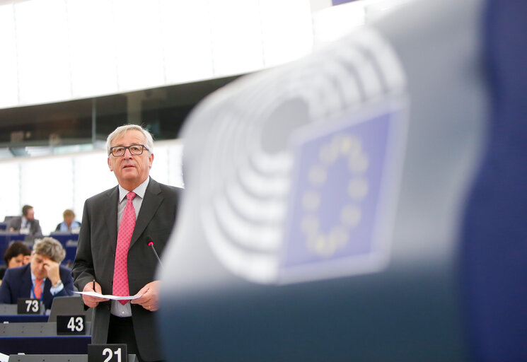 Fotogrāfija 38: Plenary session week 40 2016 in Strasbourg - Preparation of the European Council meeting of 20 and 21 October 2016. Council and Commission statements