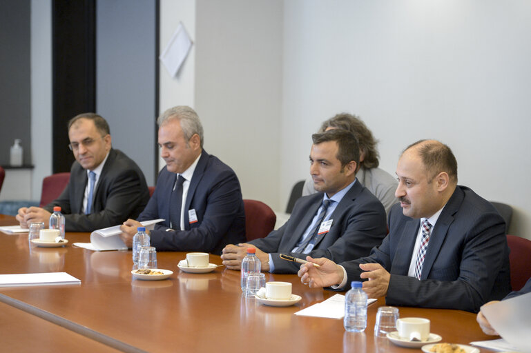 Fotogrāfija 5: Manolis KEFALOGIANNIS meets with a delegation of Turkey.