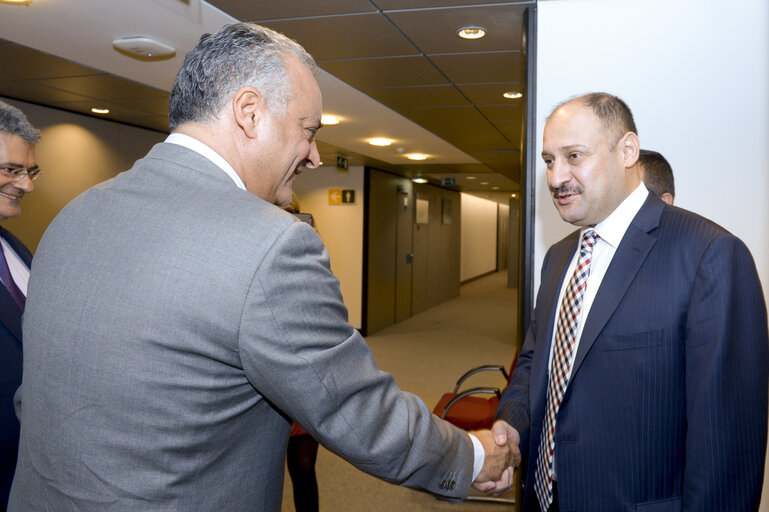 Fotografie 12: Manolis KEFALOGIANNIS meets with a delegation of Turkey.