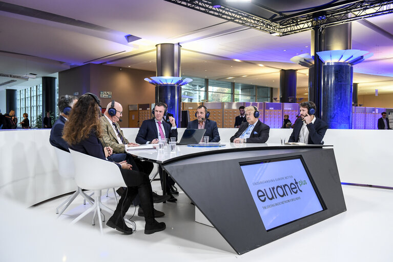 Fotografia 6: Euranet plus debate - Citizen's corner