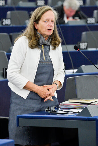 Photo 34: Plenary session week 40 2016 in Strasbourg - Preparation of the European Council meeting of 20 and 21 October 2016. Council and Commission statements