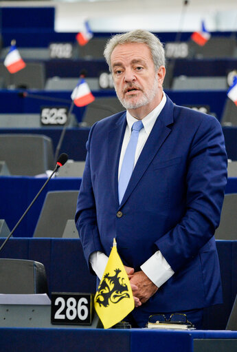 Photo 36: Plenary session week 40 2016 in Strasbourg - Preparation of the European Council meeting of 20 and 21 October 2016. Council and Commission statements