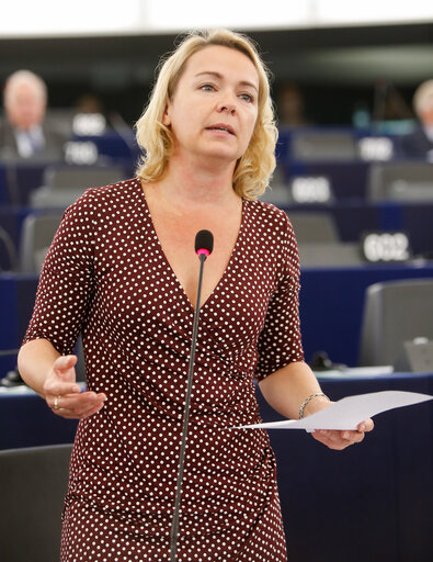 Photo 16: Plenary session week 40 2016 in Strasbourg - Preparation of the European Council meeting of 20 and 21 October 2016. Council and Commission statements