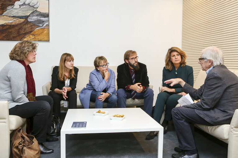 Photo 9: 10th anniversary of the Lux Film Prize: Visit of director Ken Loach