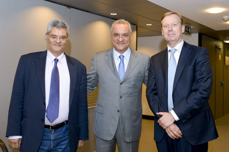 Manolis KEFALOGIANNIS meets with a delegation of Turkey.