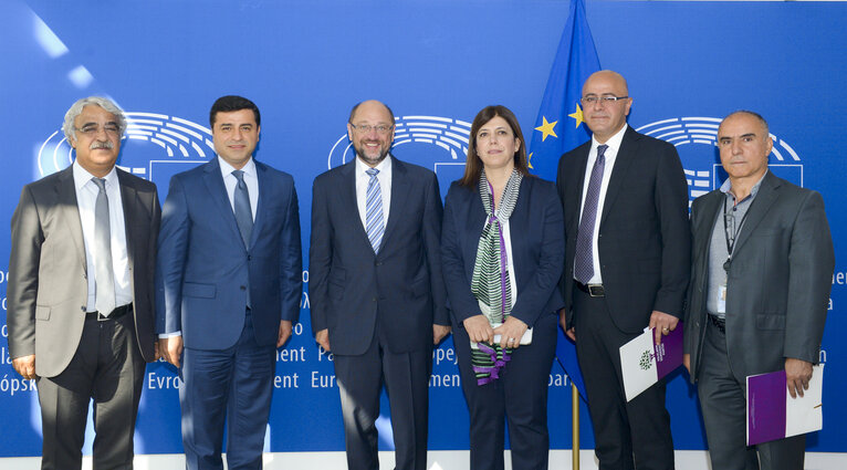 EP President meets with Selahattin DEMIRTAS, co-chair of the Peoples' Democratic Party (HDP)