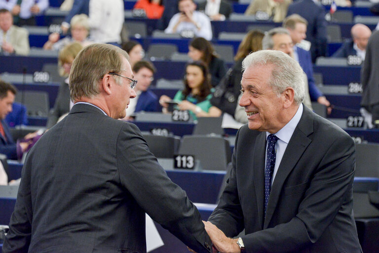 Fotografi 22: Plenary session in Strasbourg - Week 27 2016 - VOTES followed by explanations of votes