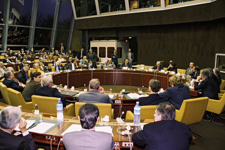 Fotó 4: President of the Chamber of Deputies of  Italy visits the European Parliament