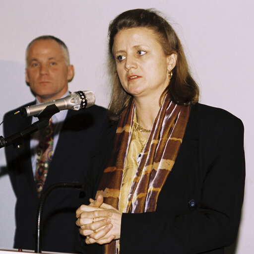 Fotogrāfija 10: Meeting of UK Labour Party's members at the European Parliament in Brussels