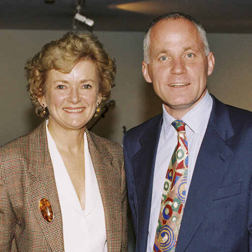 Fotogrāfija 11: Meeting of UK Labour Party's members at the European Parliament in Brussels