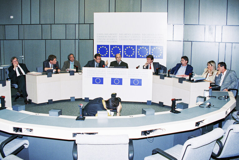 Zdjęcie 7: Press conference in Strasbourg