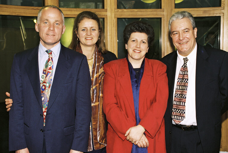 Φωτογραφία 12: Meeting of UK Labour Party's members at the European Parliament in Brussels