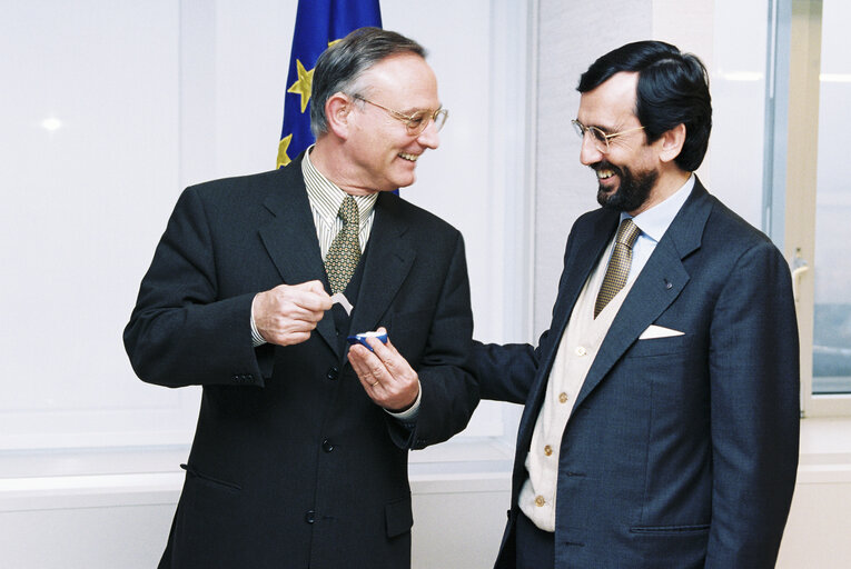 Fotografia 5: EP President meets with MEP Riccardo GAROSCI