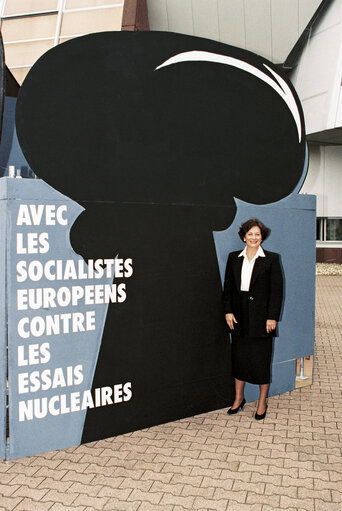 Nuotrauka 8: MEPs Demonstration against Nuclear Tests