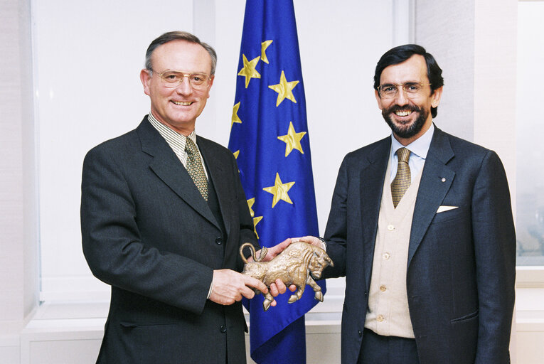 Fotografia 7: EP President meets with MEP Riccardo GAROSCI