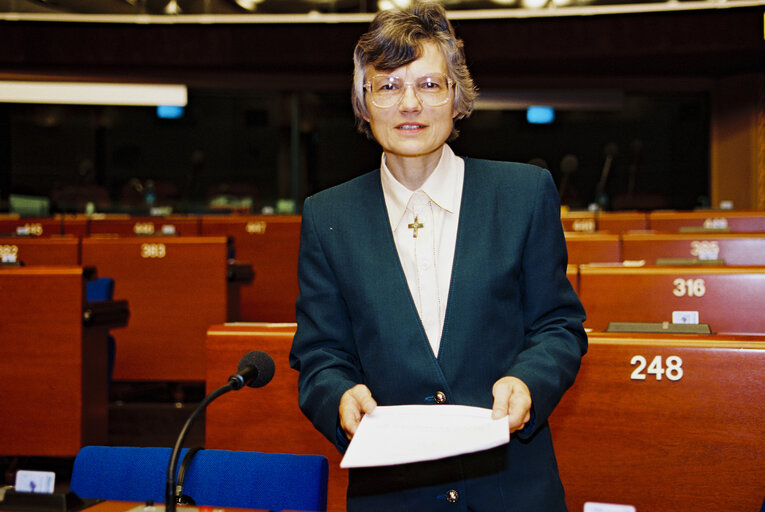 Nuotrauka 10: Portrait of MEP Veronica Mary HARDSTAFF in Strasbourg